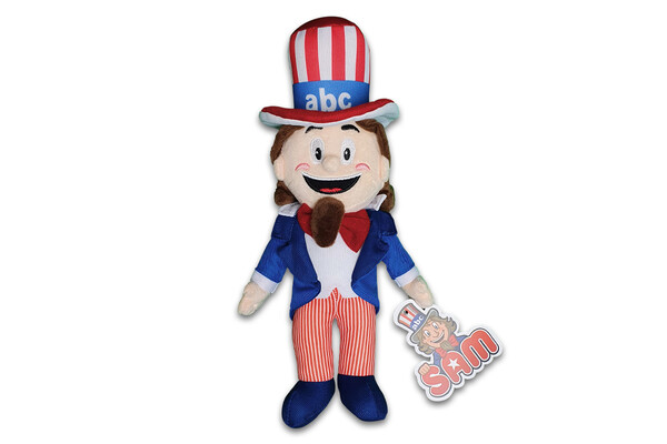 ABC Knuffel Uncle Sam