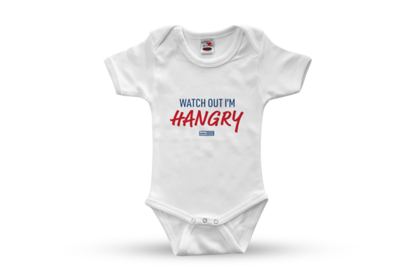 ABC Romper - Watch out I'm hangry